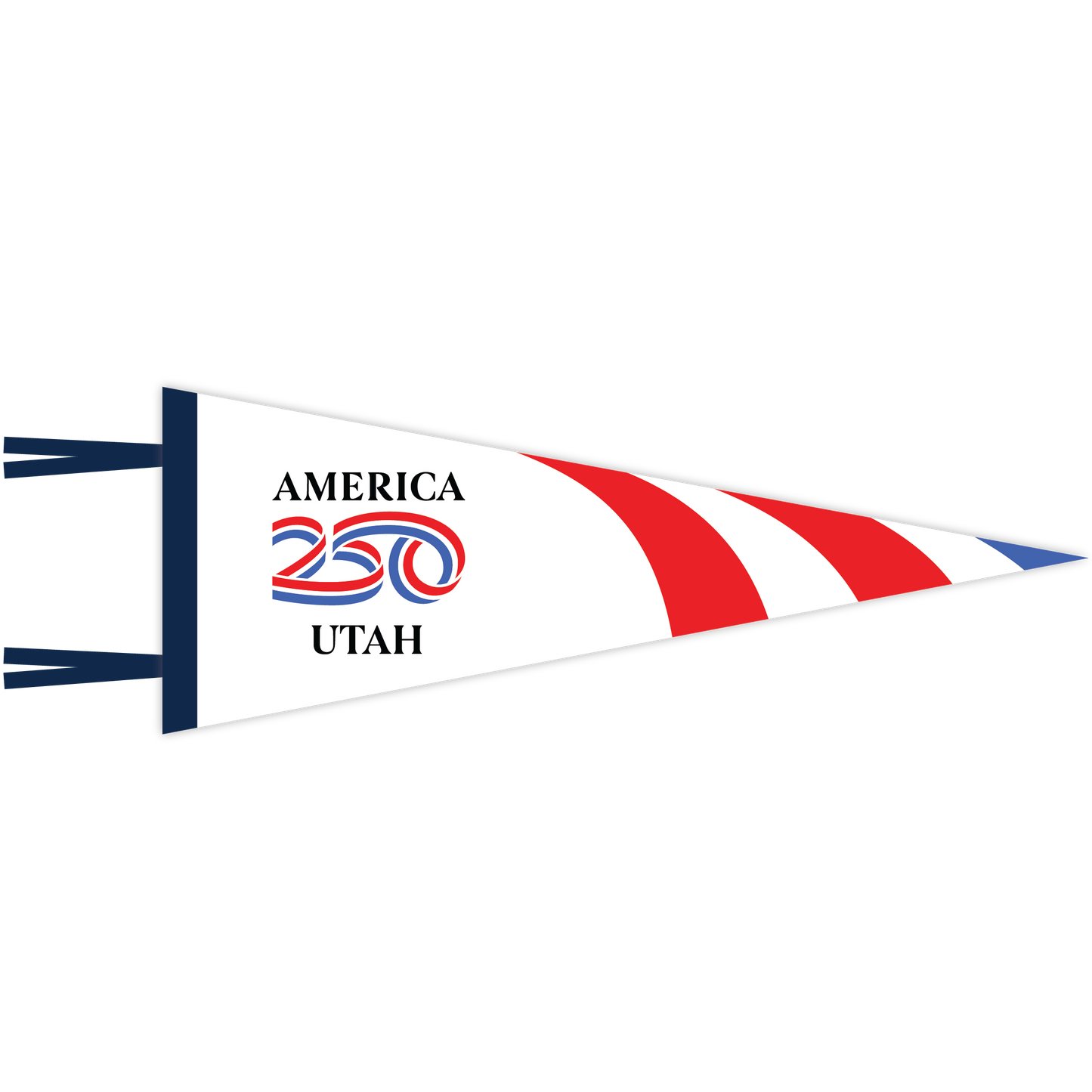 America 250 Utah Pennant Flag
