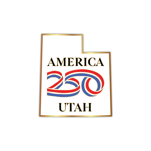 America 250 Utah Lapel Pin-Jewelry Quality