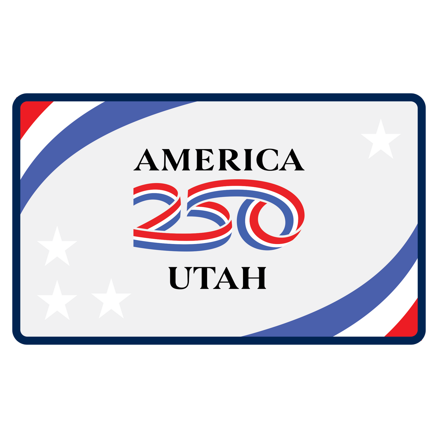 America 250 Embroidered Patch