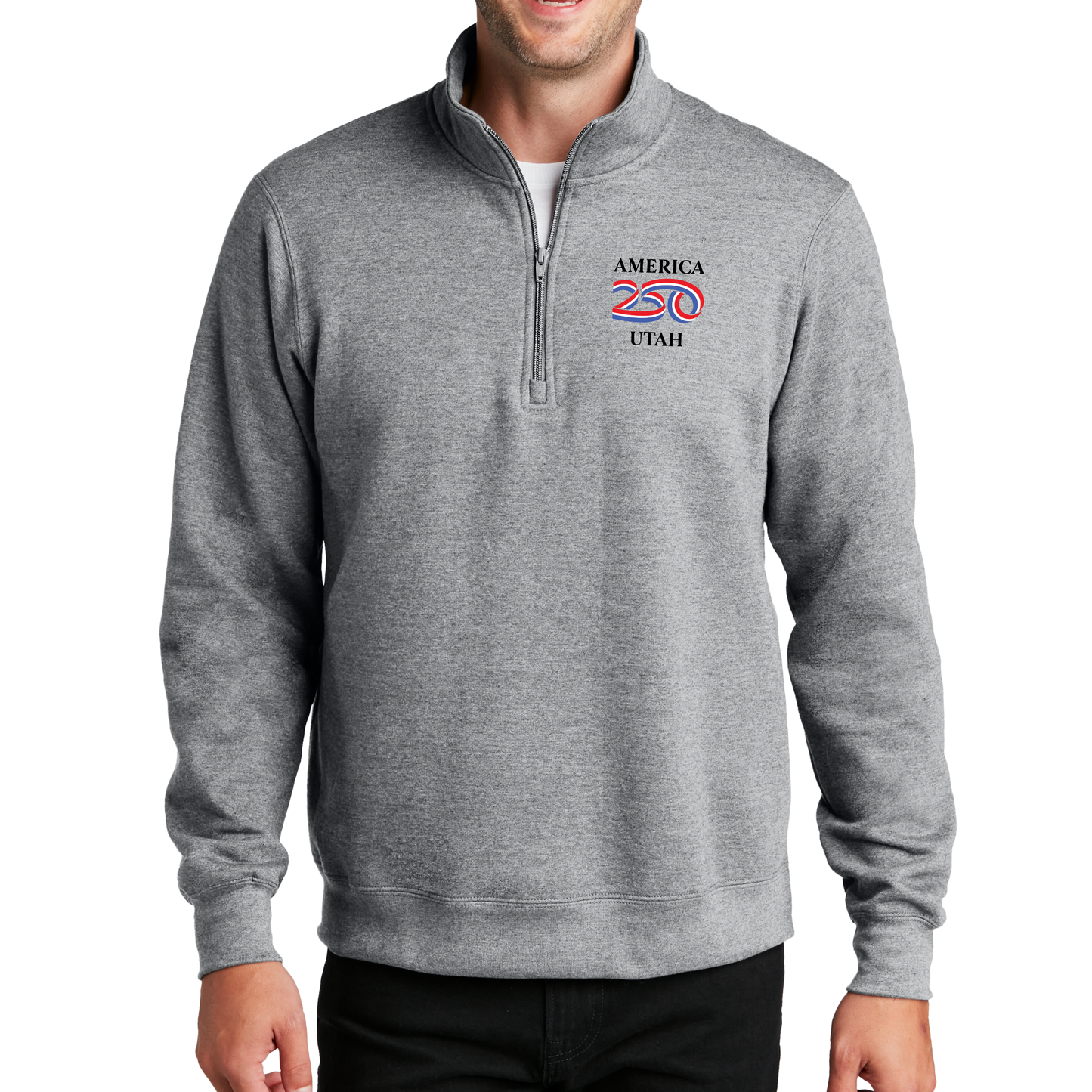 Port & Company Fan Favorite Fleece 1/4-Zip Pullover Sweatshirt