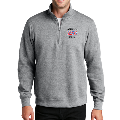 Port & Company Fan Favorite Fleece 1/4-Zip Pullover Sweatshirt