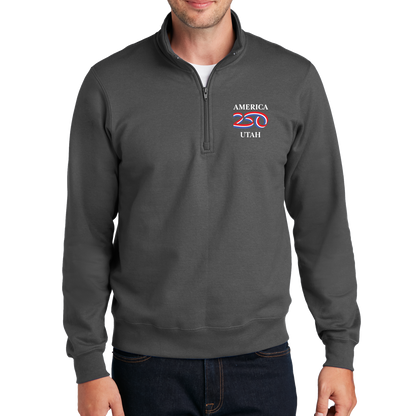 Port & Company Fan Favorite Fleece 1/4-Zip Pullover Sweatshirt