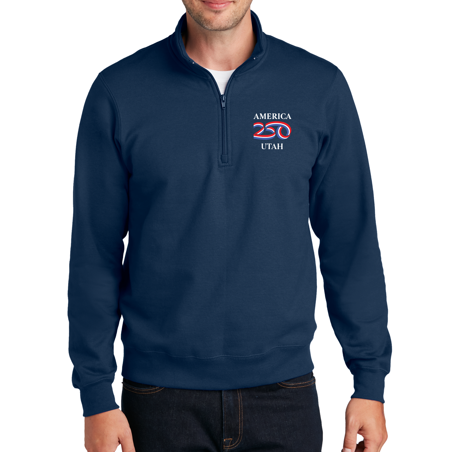 Port & Company Fan Favorite Fleece 1/4-Zip Pullover Sweatshirt