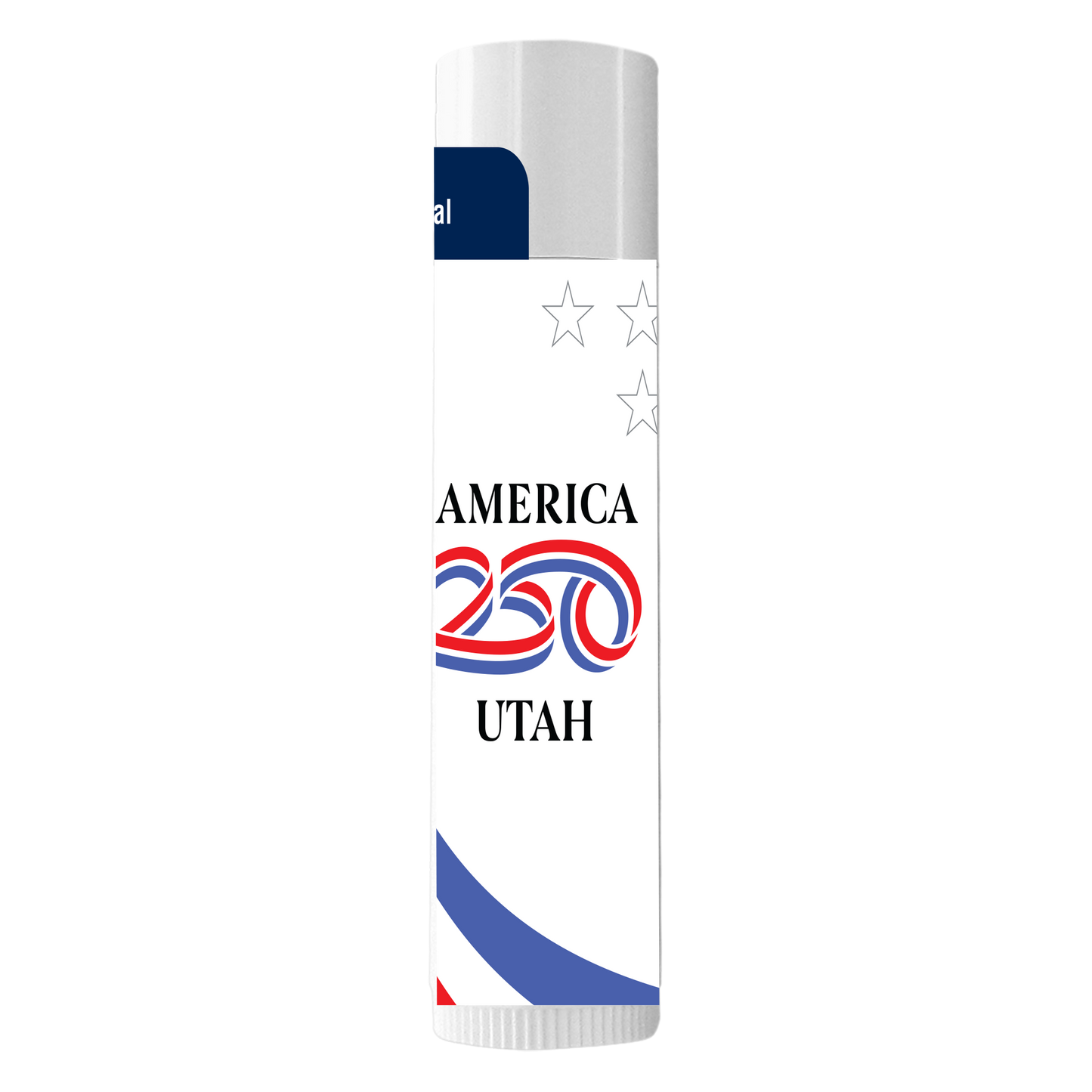SPF 15 Lip Balm in White Tube - Vanilla Flavored